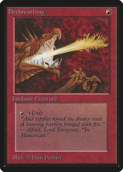 Firebreathing card from LEB #product-8755