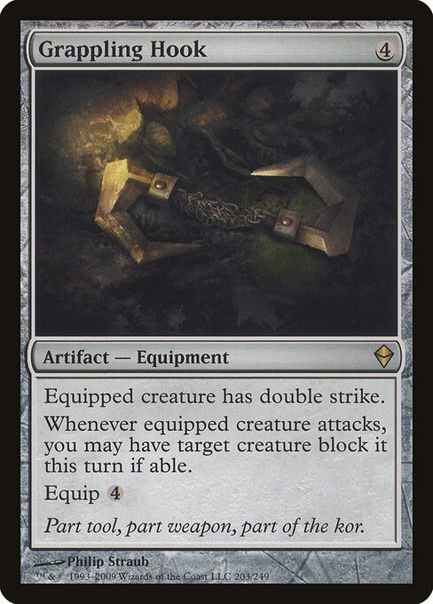 Grappling Hook card from ZEN #203