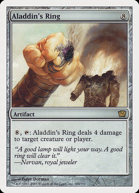 Aladdin's Ring card from 9ED #286