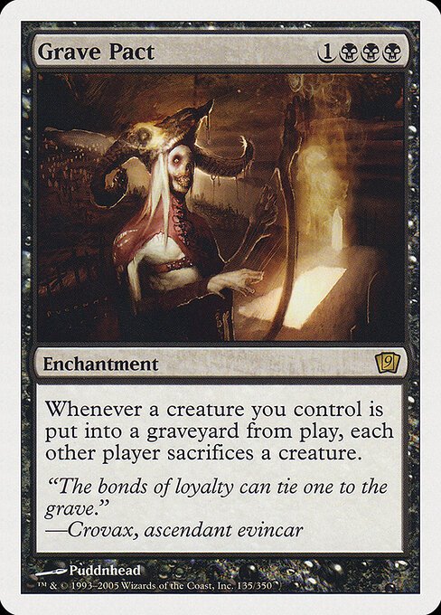 Grave Pact card from 9ED #135