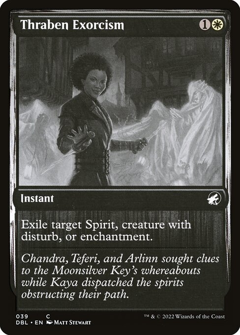Thraben Exorcism card from DBL #39