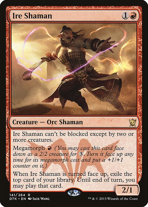 Ire Shaman card from DTK #141
