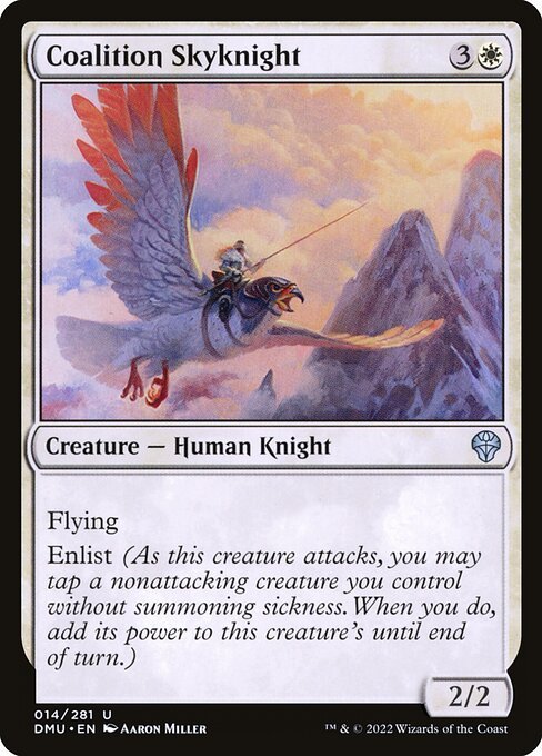 Coalition Skyknight card from DMU #14