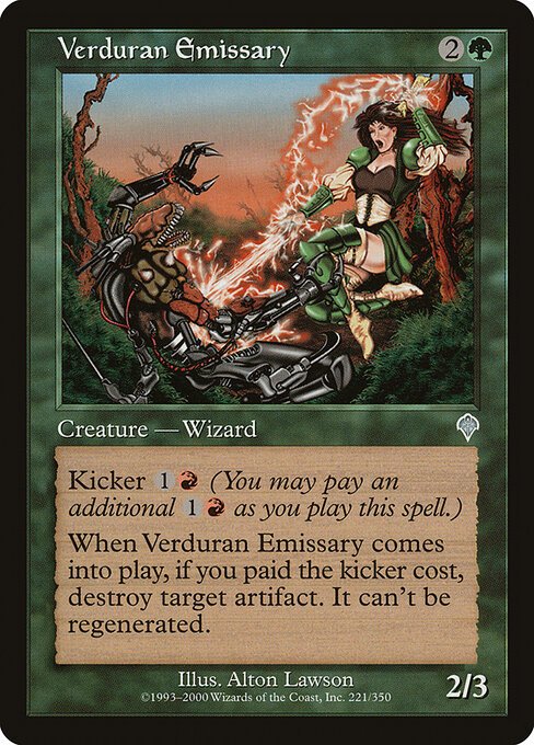 Verduran Emissary card from INV #221
