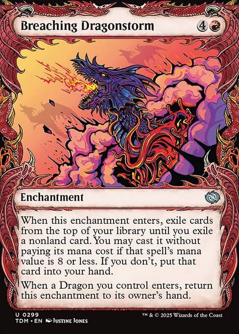 Breaching Dragonstorm card from TDM #299