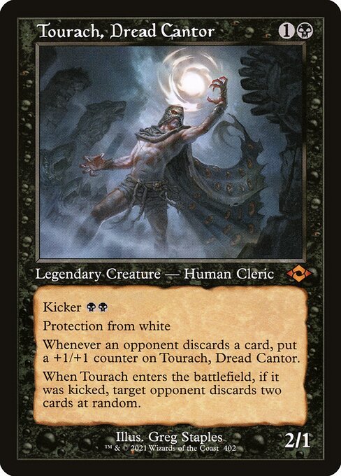 Tourach, Dread Cantor card from MH2 #402