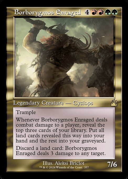 Borborygmos Enraged card from RVR #357