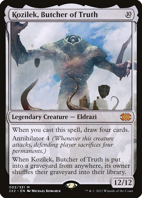 Kozilek, Butcher of Truth card from 2X2 #2