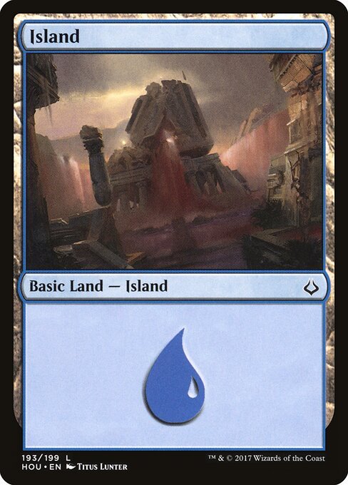Island (193) card from HOU #193