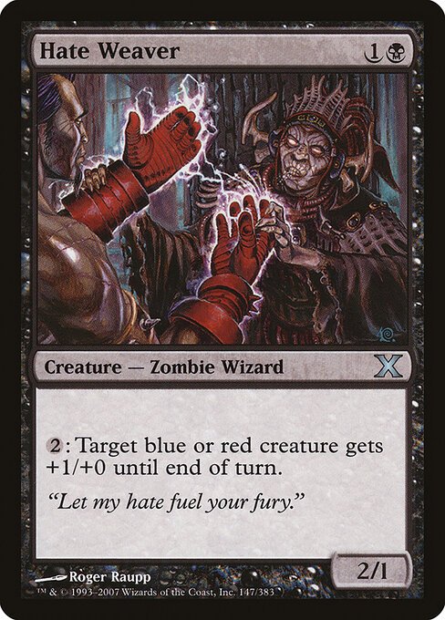 Hate Weaver card from 10E #147