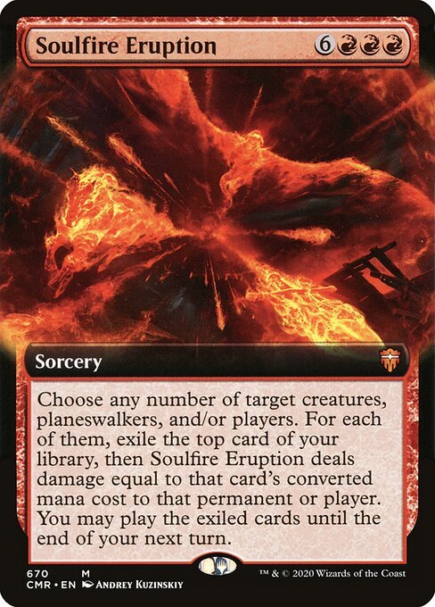 Soulfire Eruption card from CMR #670