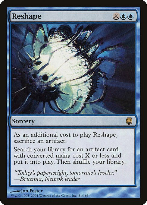 Reshape card from DST #31