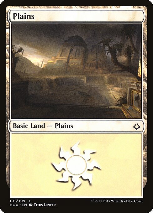Plains (191) card from HOU #191