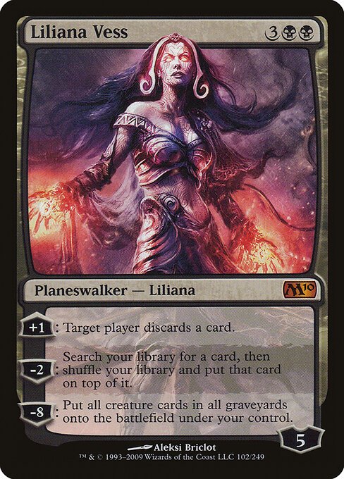 Liliana Vess card from M10 #102