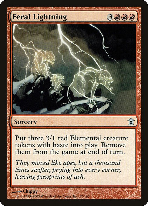 Feral Lightning card from SOK #97