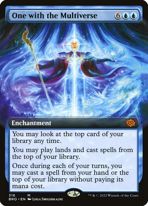 One with the Multiverse card from BRO #316