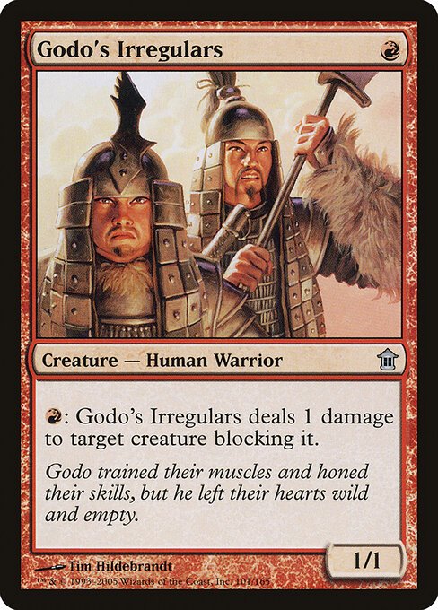 Godo's Irregulars card from SOK #101