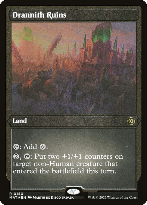Drannith Ruins card from MAT #150