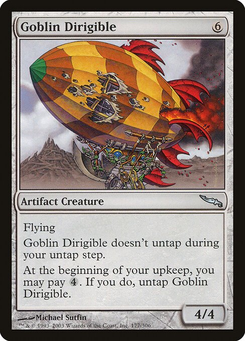 Goblin Dirigible card from MRD #177