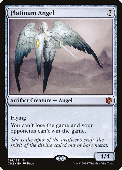 Platinum Angel card from CN2 #214