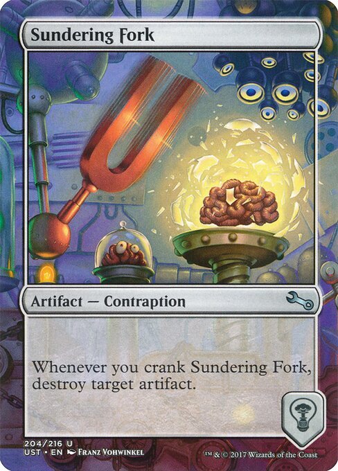 Sundering Fork card from UST #204