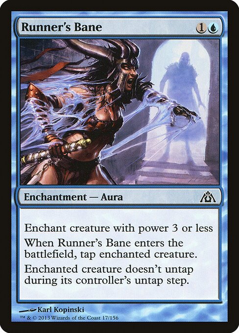 Runner's Bane card from DGM #17