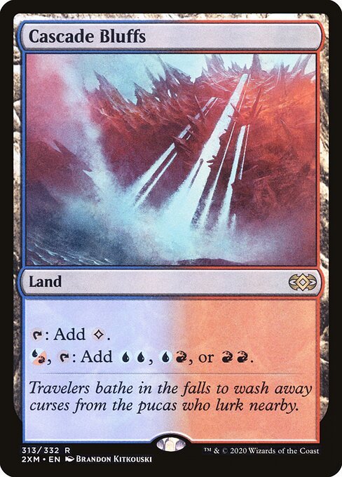 Cascade Bluffs card from 2XM #313