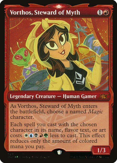 Vorthos, Steward of Myth card from UNF #502