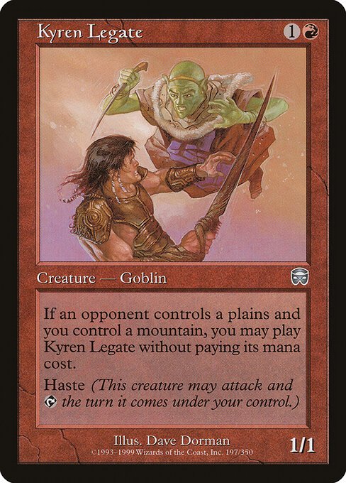 Kyren Legate card from MMQ #197