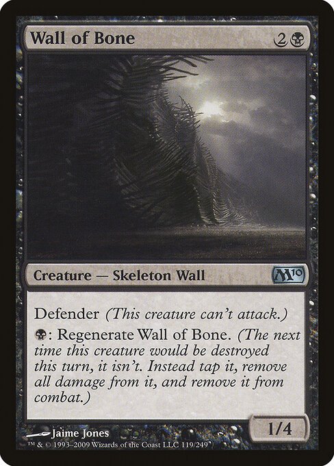 Wall of Bone card from M10 #119