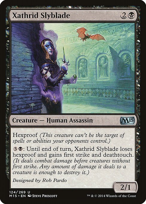 Xathrid Slyblade card from M15 #124
