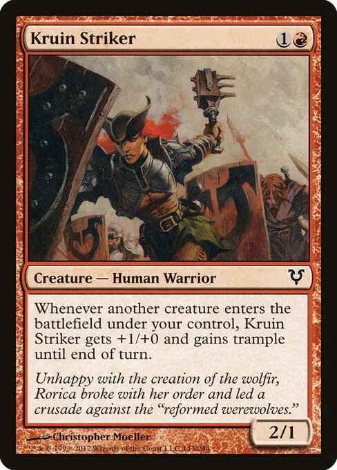 Kruin Striker card from AVR #143