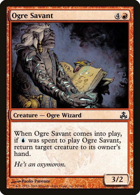 Ogre Savant card from GPT #70