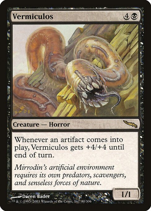 Vermiculos card from MRD #80