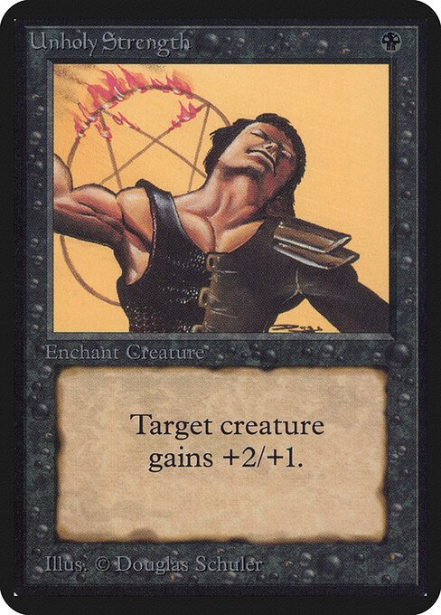 Unholy Strength card from LEA #product-1294