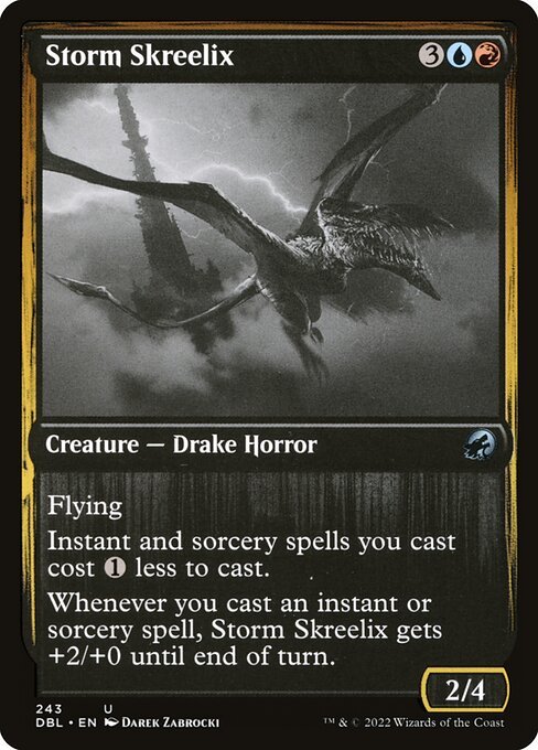 Storm Skreelix card from DBL #243