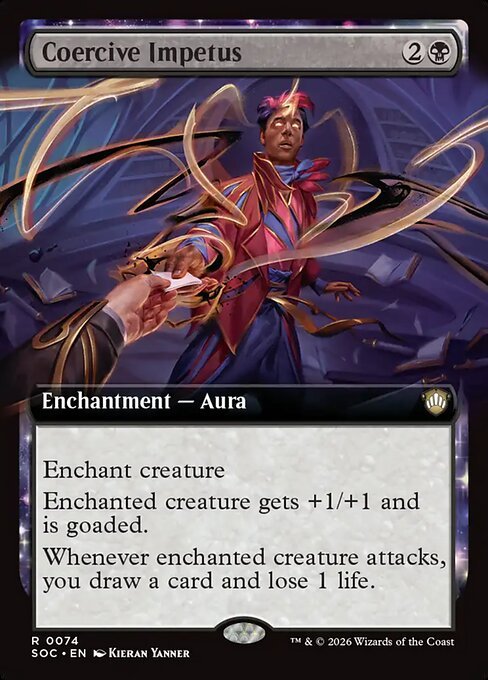 Coercive Impetus card from SOC #74