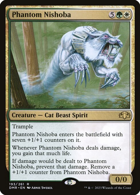 Phantom Nishoba card from DMR #193