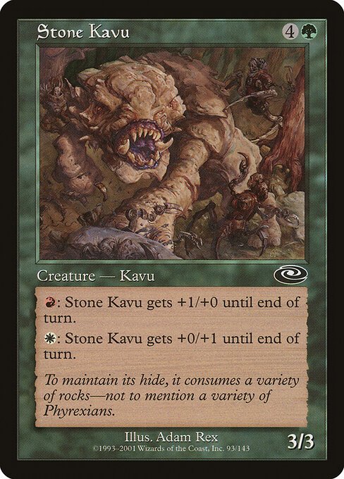 Stone Kavu card from PLS #93