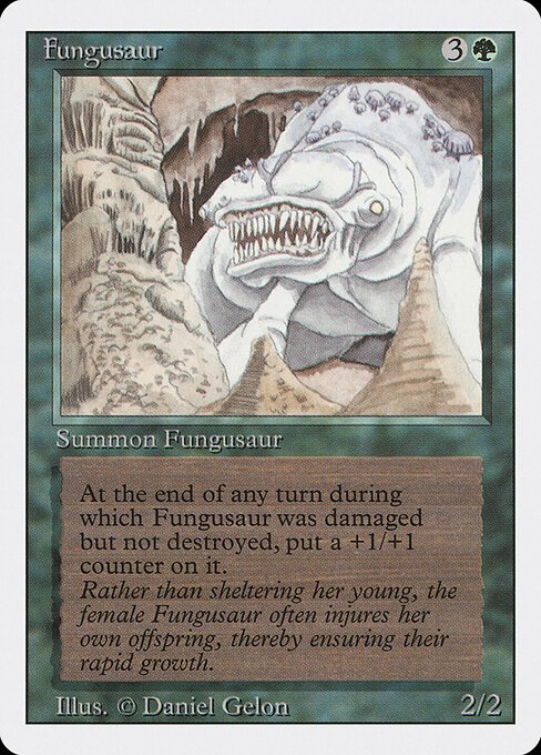 Fungusaur card from 3ED #product-1428