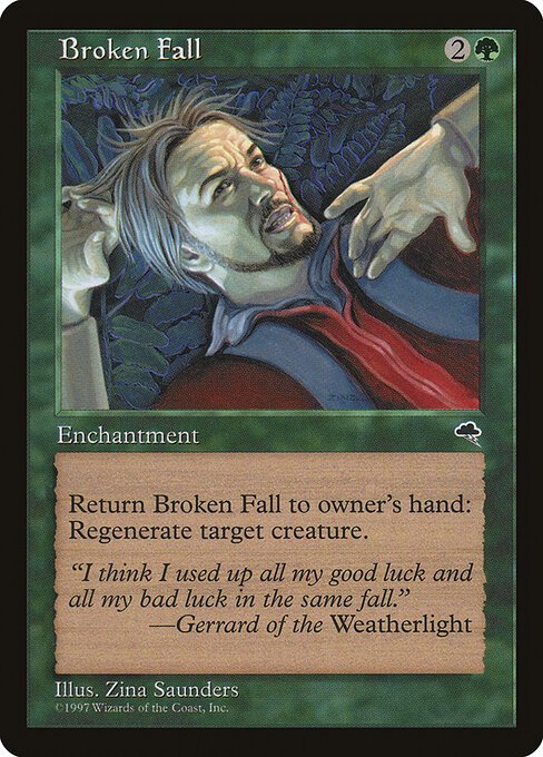 Broken Fall card from TMP #216