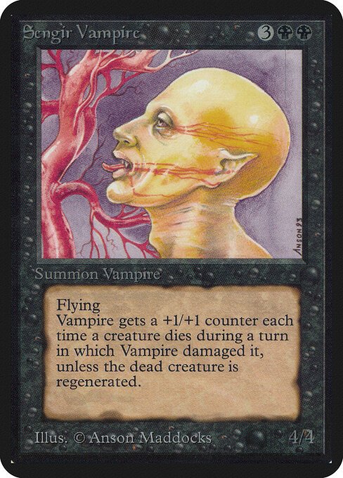 Sengir Vampire card from LEA #product-1253