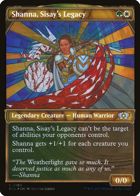 Shanna, Sisay's Legacy card from MUL #189
