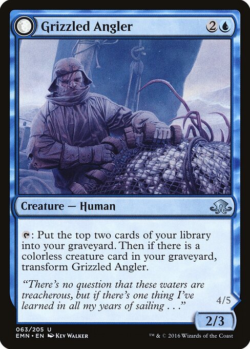 Grizzled Angler card from EMN #63
