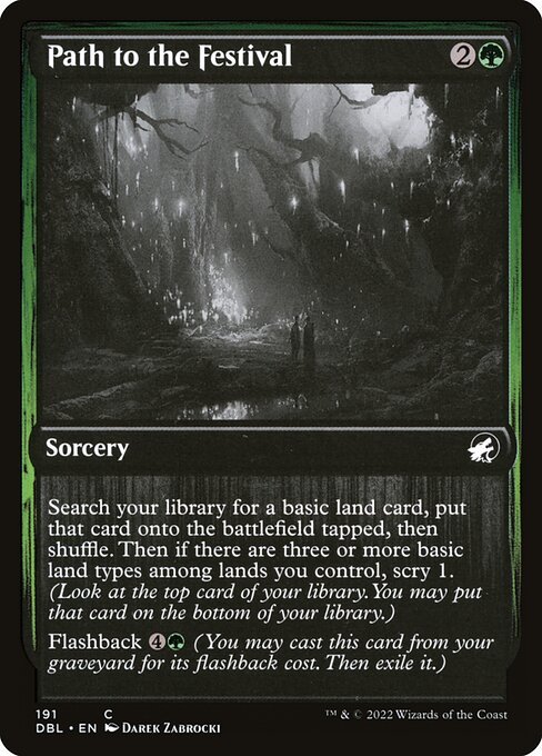 Path to the Festival card from DBL #191
