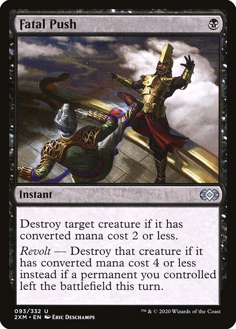 Fatal Push card from 2XM #93
