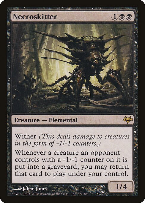 Necroskitter card from EVE #38