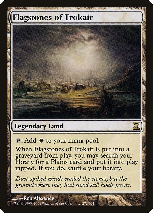 Flagstones of Trokair card from TSP #272