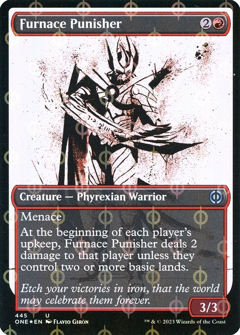 Furnace Punisher card from ONE #445
