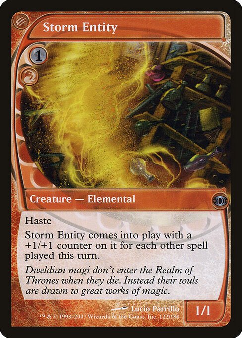 Storm Entity card from FUT #122